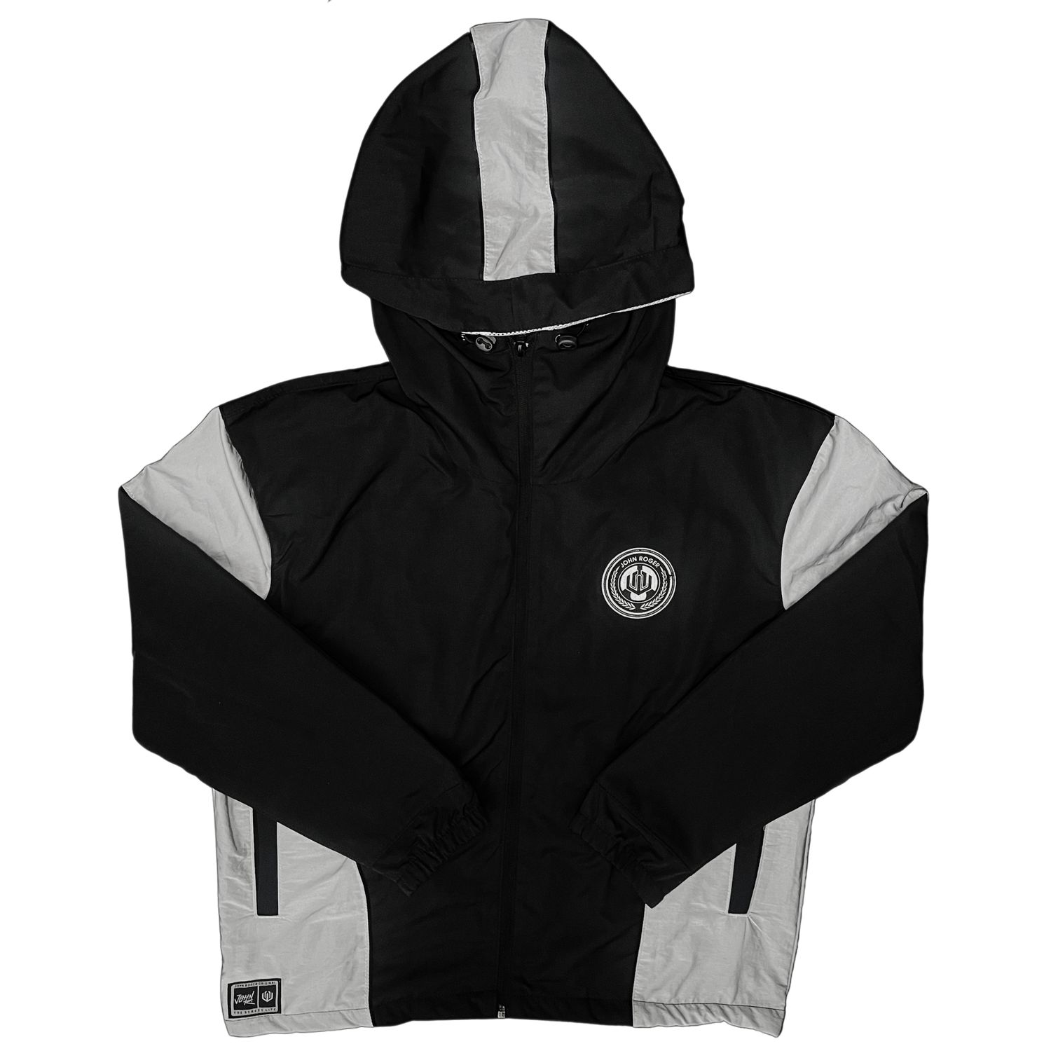 JAQUETA TRAINER JOHN ROGER - PRETO/PRATA
