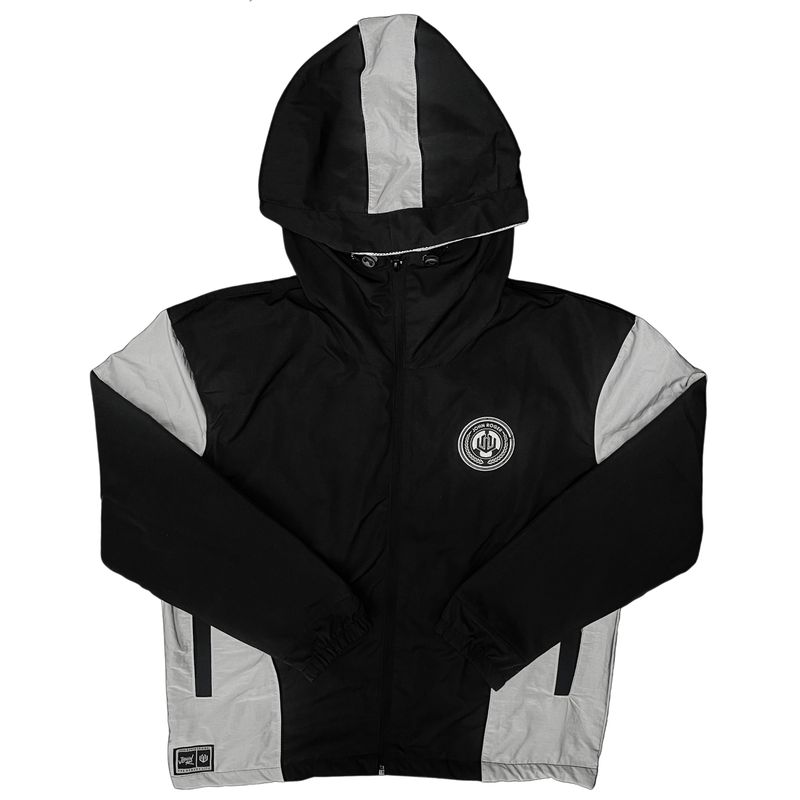 JAQUETA TRAINER JOHN ROGER - PRETO/PRATA