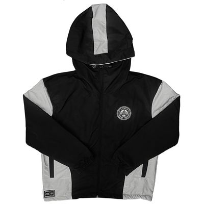JAQUETA TRAINER JOHN ROGER - PRETO/PRATA