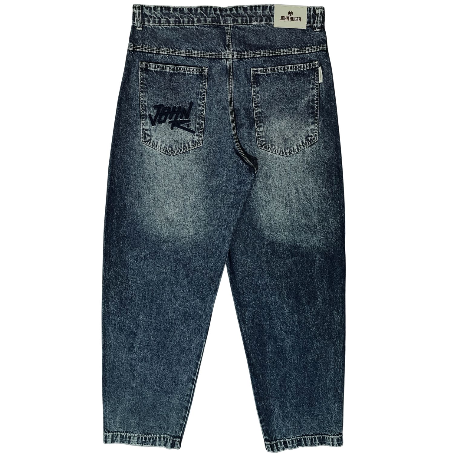 CALÇA JEANS COZ OVERSIZED JOHN ROGER - USED SUJINHO