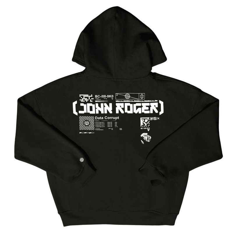 MOLETOM ZÍPER JOHN ROGER CODE - PRETO