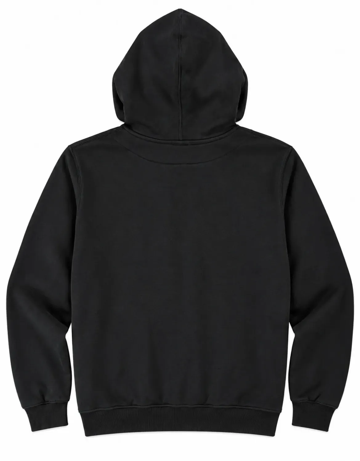 MOLETOM ZÍPER REGULAR BORDADO JOHN ROGER - PRETO