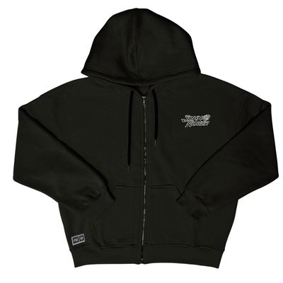 MOLETOM BOXY ZÍPER JOHN ROGER AIR - PRETO