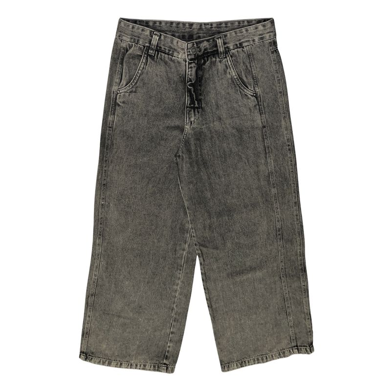 CALÇA FEMININA WIDE LEG JOHN ROGER - BLACK SUJINHO
