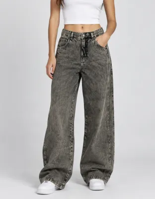 CALÇA FEMININA WIDE LEG JOHN ROGER - BLACK SUJINHO