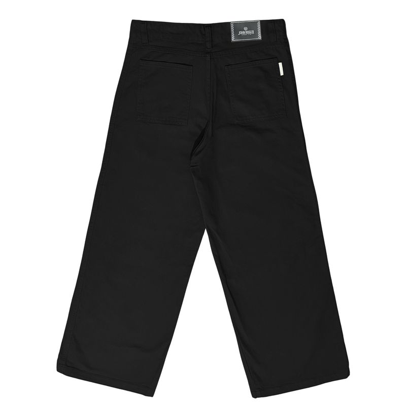 CALÇA FEMININA WIDE LEG JOHN ROGER - BLACK