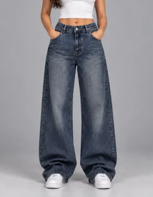 CALÇA FEMININA WIDE LEG JOHN ROGER - USED SUJINHO