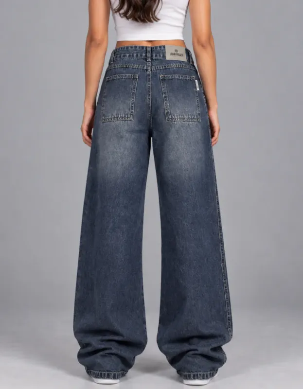 CALÇA FEMININA WIDE LEG JOHN ROGER - USED SUJINHO