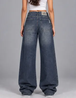 CALÇA FEMININA WIDE LEG JOHN ROGER - USED SUJINHO