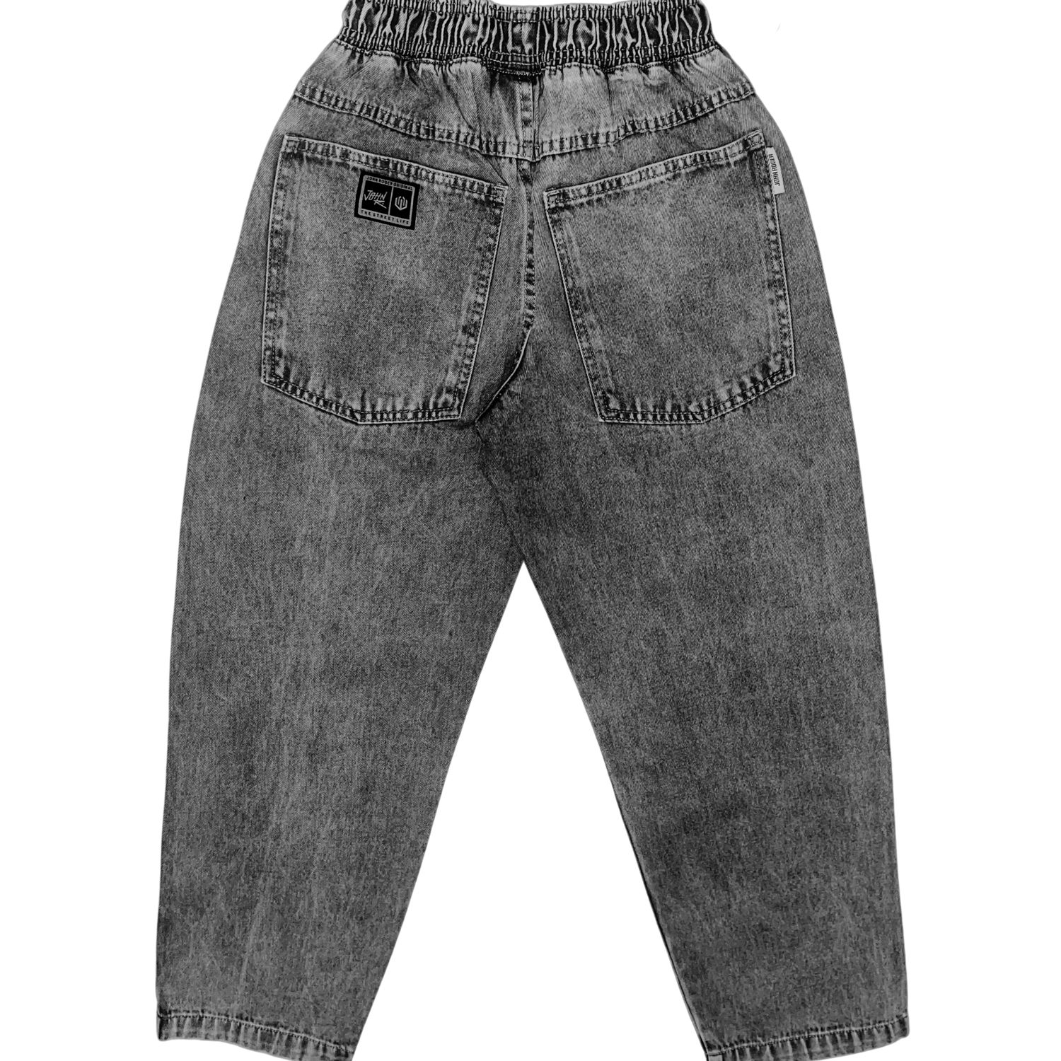 CALCA STRAITH RETA JUVENIL JOHN ROGER - BLACK MARMORIZADO