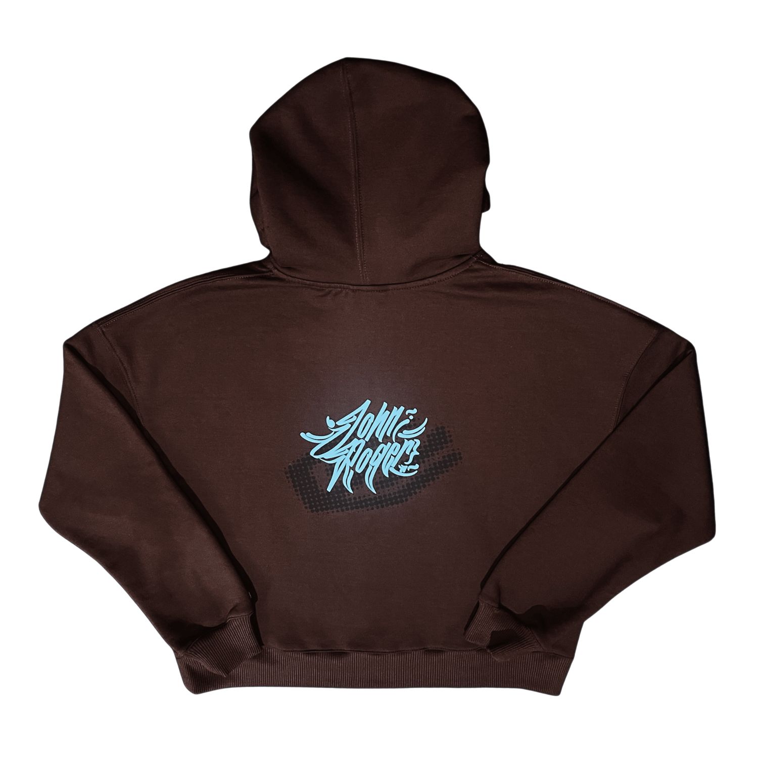 MOLETOM BOXY FEMININO CANGURU JOHN ROGER - MARROM