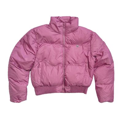 JAQUETA FEMININA PUFFER NYLON - ROSA