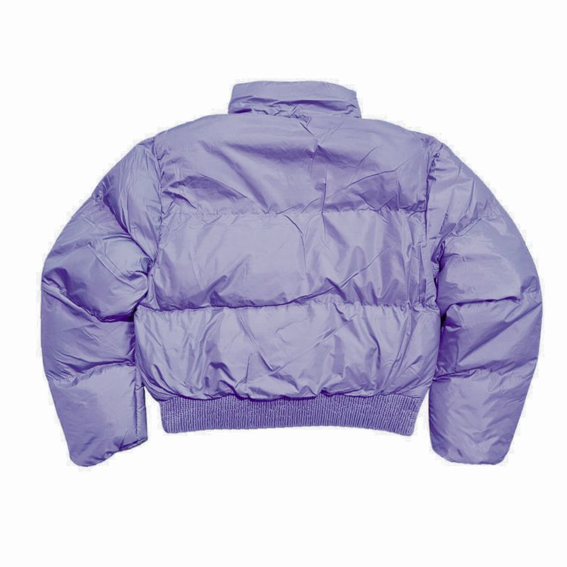 JAQUETA FEMININA PUFFER NYLON - LILÁS