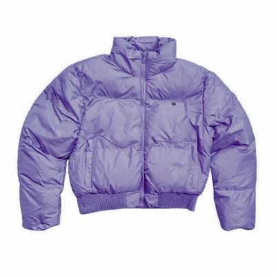 JAQUETA FEMININA PUFFER NYLON - LILÁS