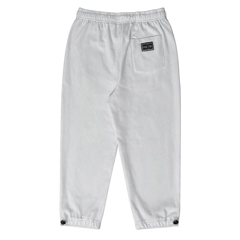 CALÇA RETA MOLETOM JOHN ROGER - OFF WHITE