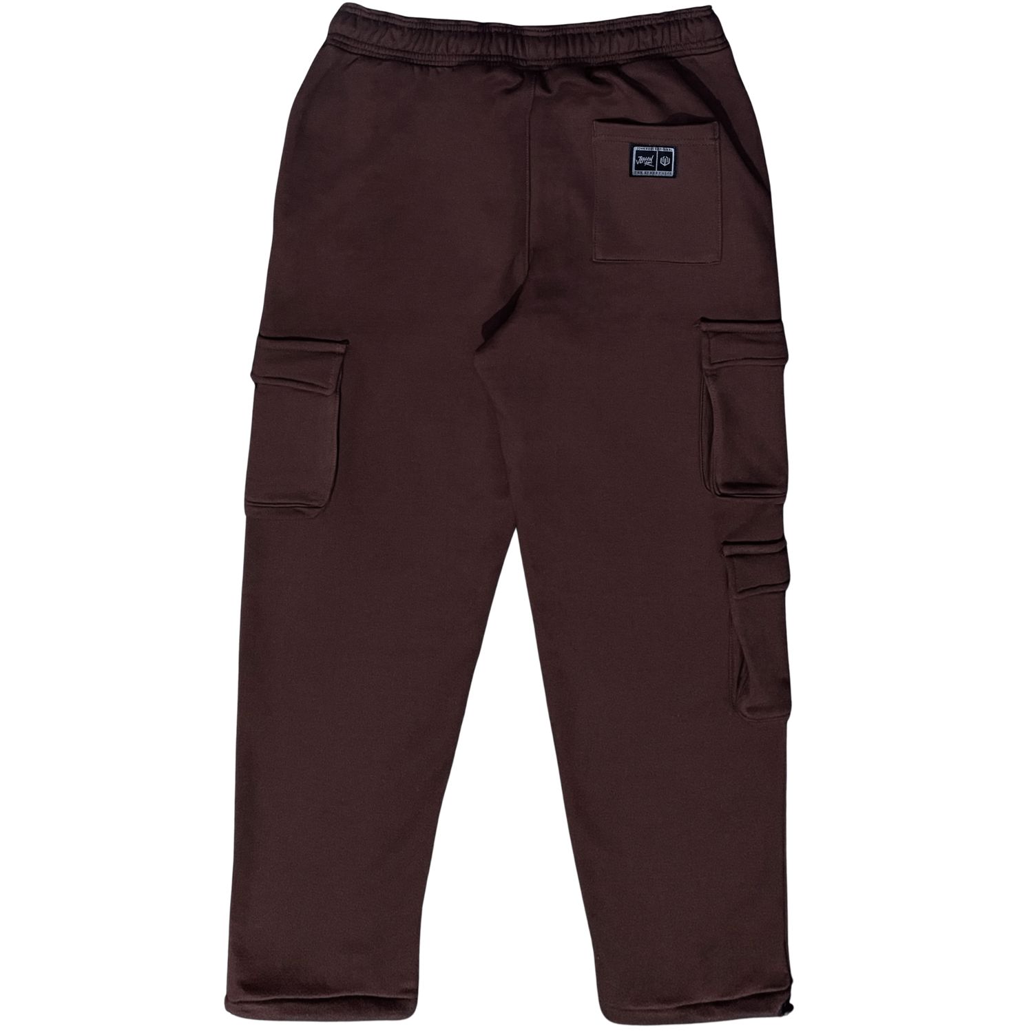 CALÇA CARGO MOLETOM JOHN ROGER - MARROM