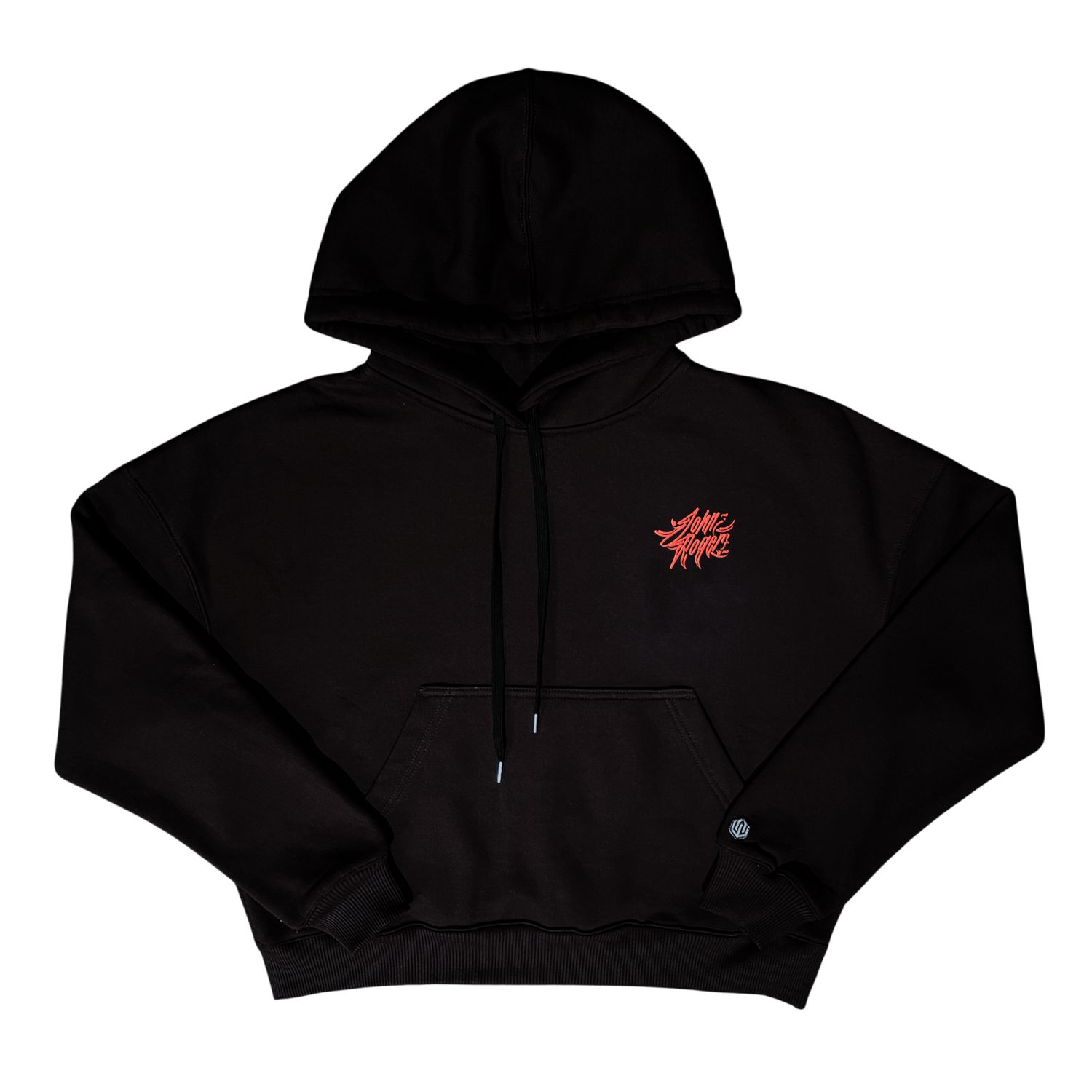 MOLETOM BOXY FEMININO CANGURU JOHN ROGER - PRETO