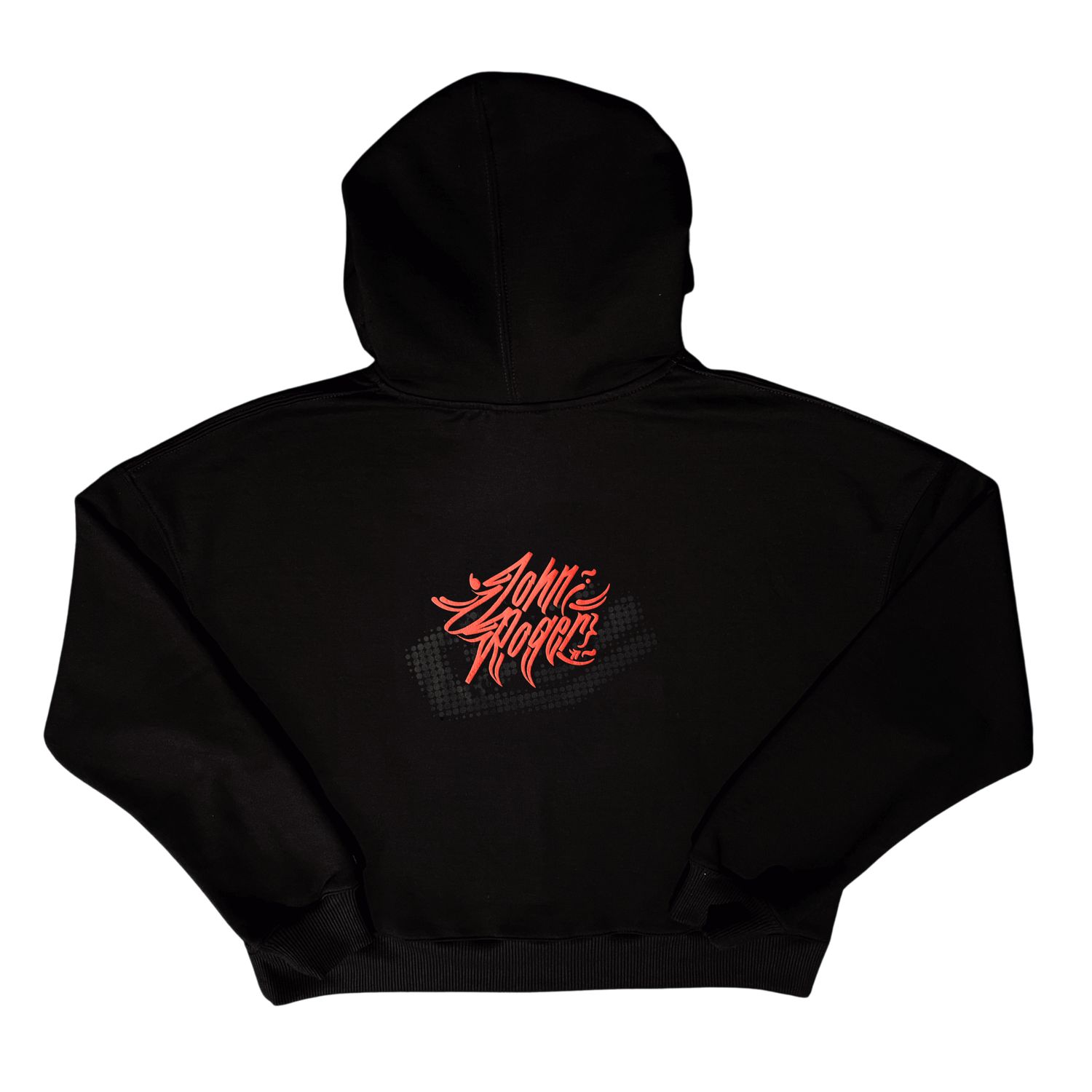 MOLETOM BOXY FEMININO CANGURU JOHN ROGER - PRETO