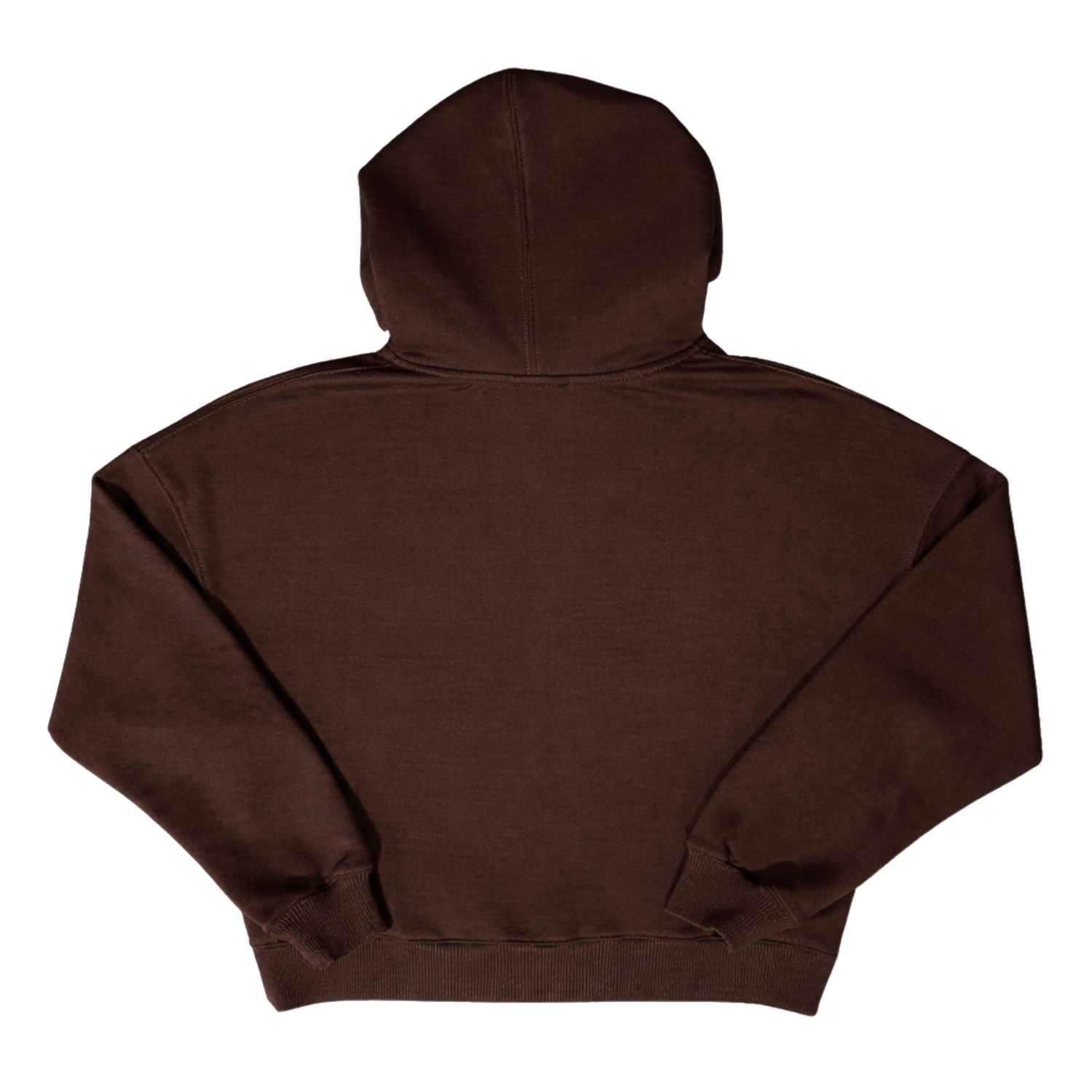 MOLETOM BOXY FEMININO ZÍPER JOHN ROGER - MARROM