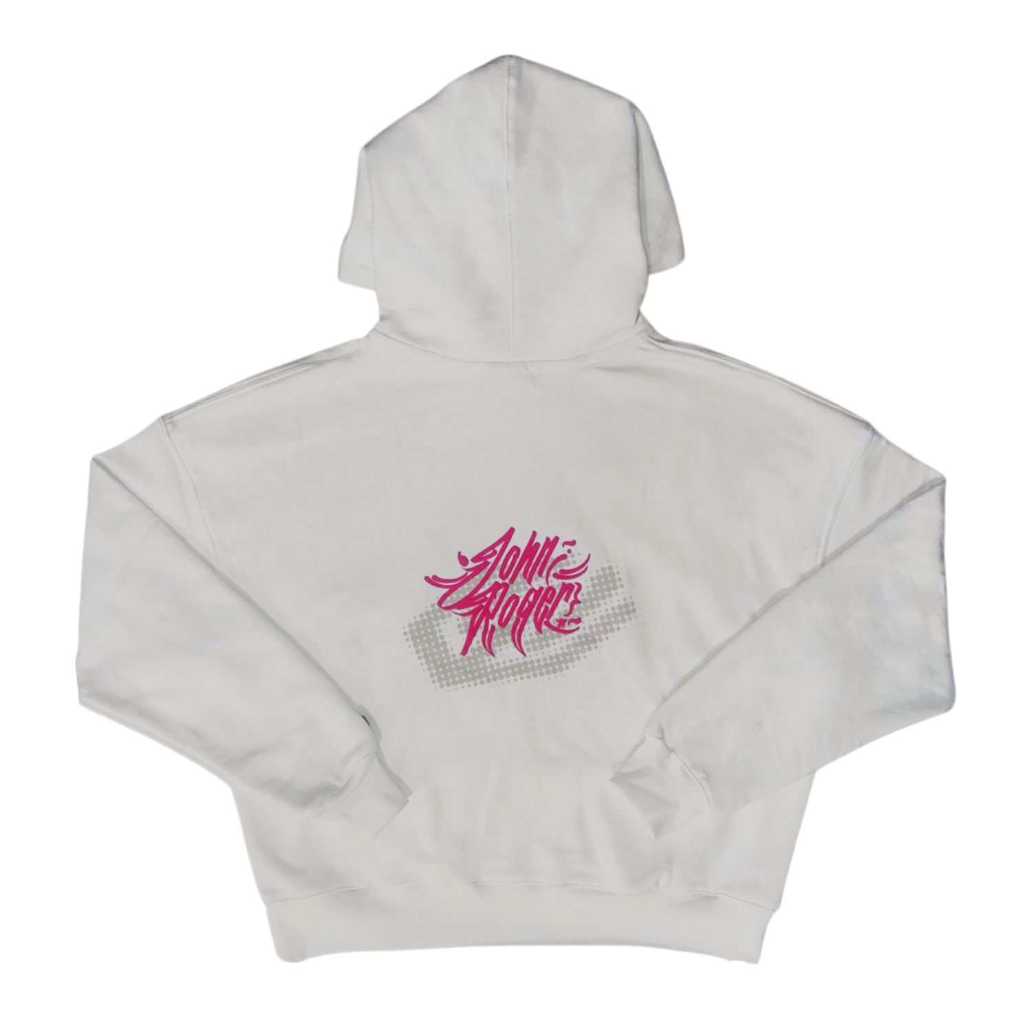 MOLETOM BOXY FEMININO CANGURU JOHN ROGER - OFF WHITE