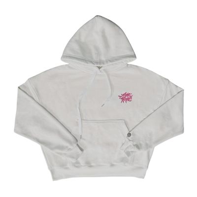 MOLETOM BOXY FEMININO CANGURU JOHN ROGER - OFF WHITE