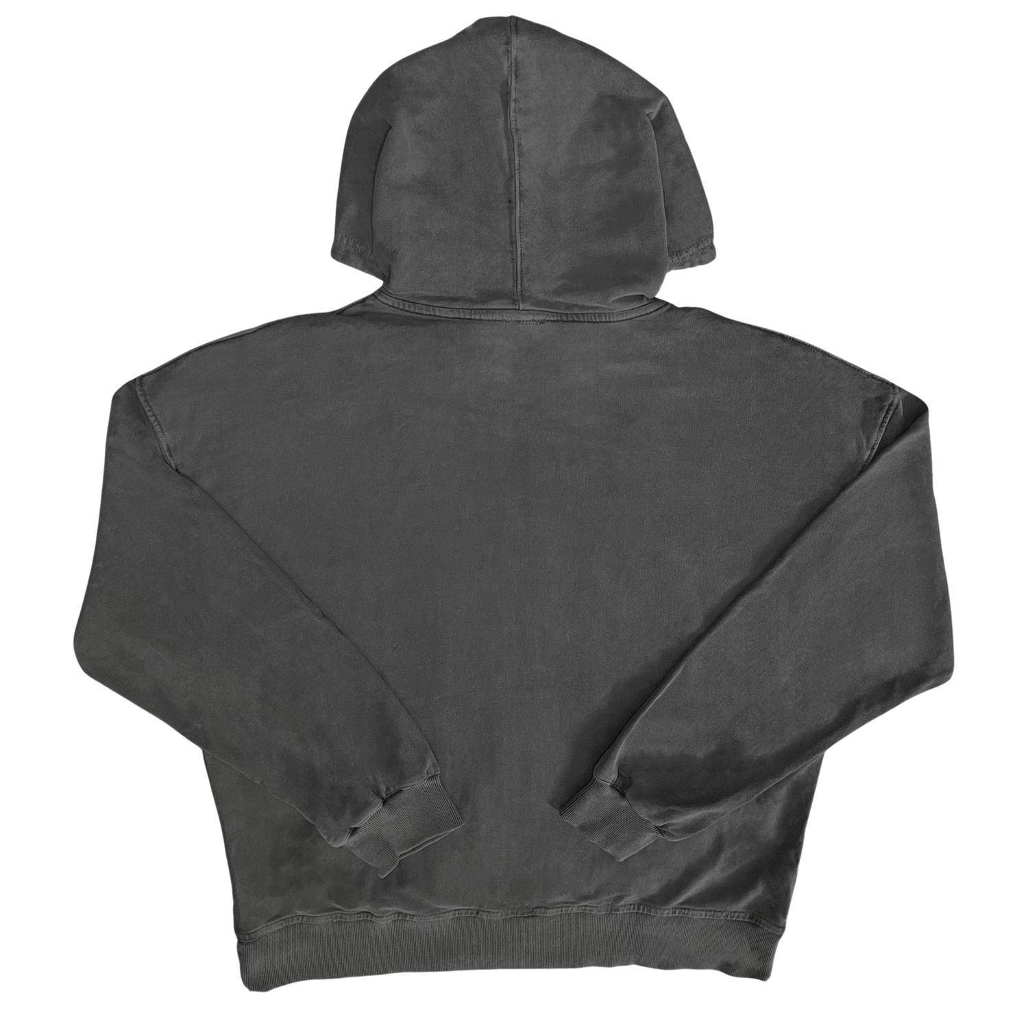 MOLETOM BOXY ZÍPER TINTURADO JOHN ROGER - CINZA