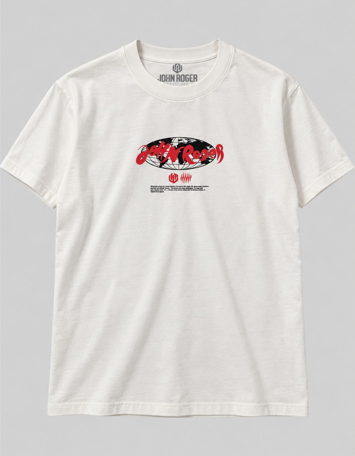 CAMISETA BASIC LIGHT JR PANTHER- OFF WHITE