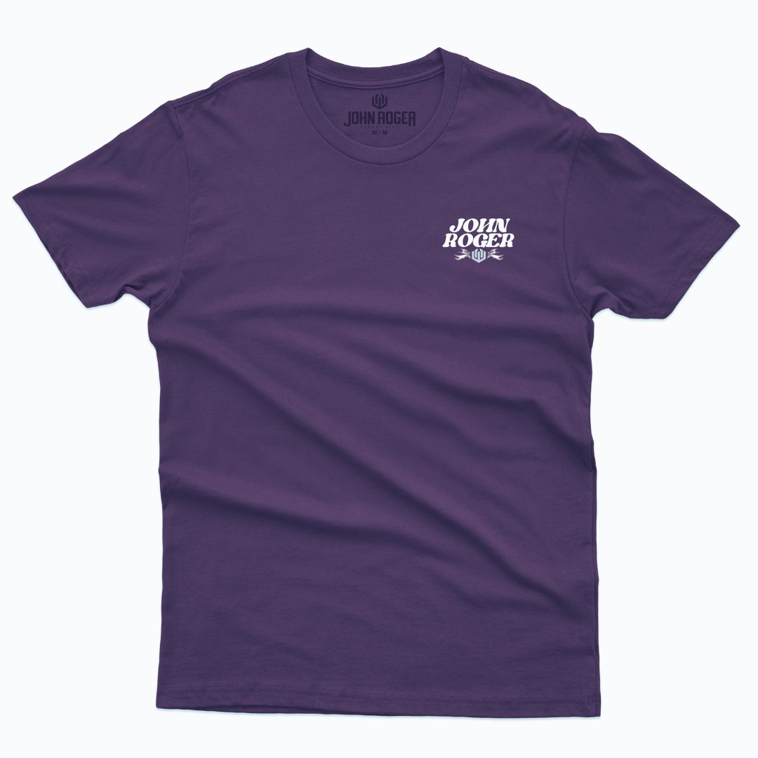 CAMISETA BASIC LIGTH SHINE - ROXO FRAPE