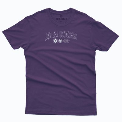 CAMISETA BASIC LIGHT DARK - ROXO FRAPE