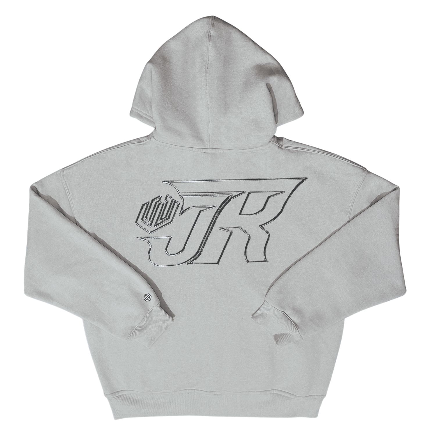 MOLETOM BOXY ZÍPER JOHN ROGER AIR - OFF WHITE