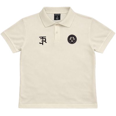 CAMISETA POLO PIQUET JOHN ROGER - OFF WHITE