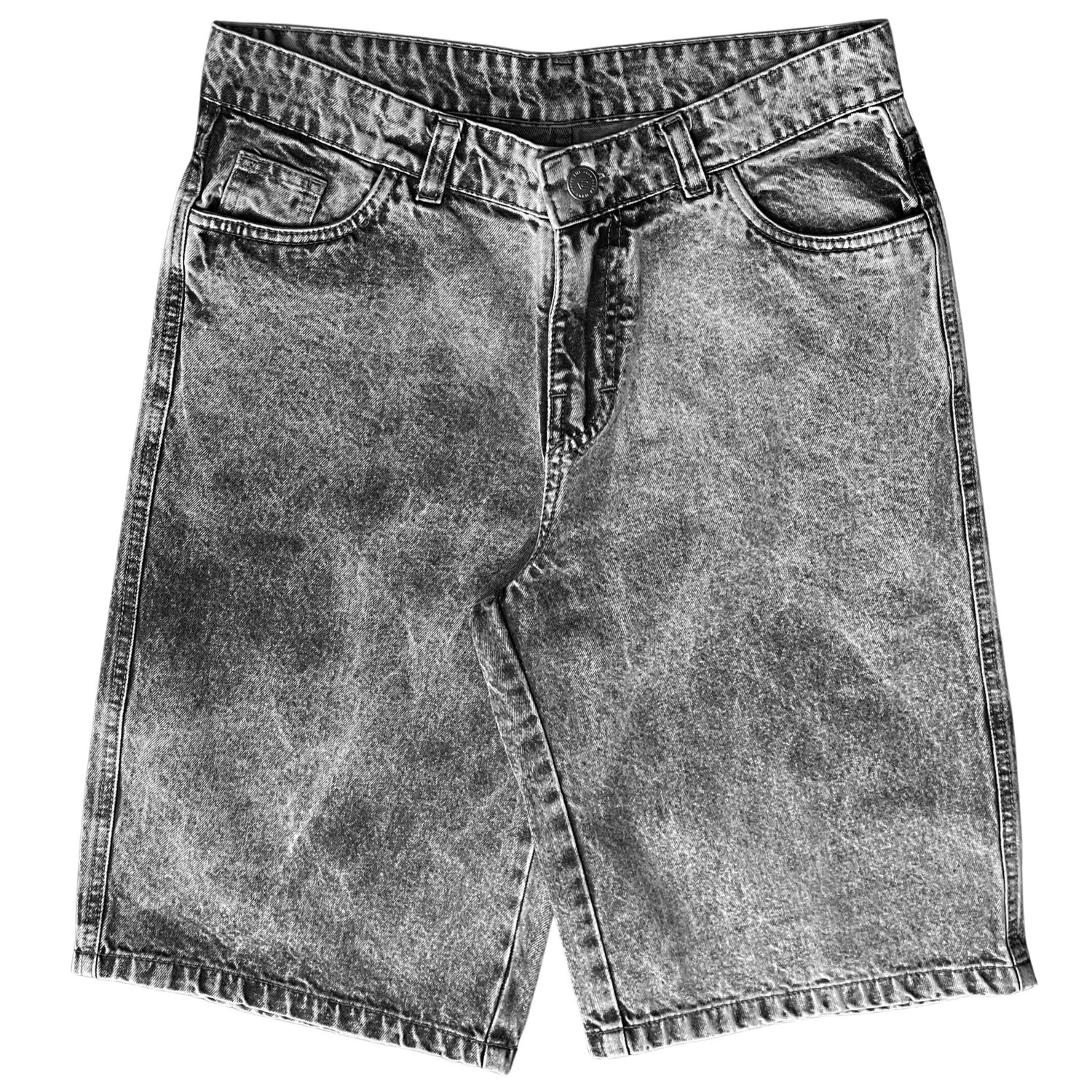 BERMUDA JORT FEMININO JOHN ROGER - BLACK MARMORIZADO