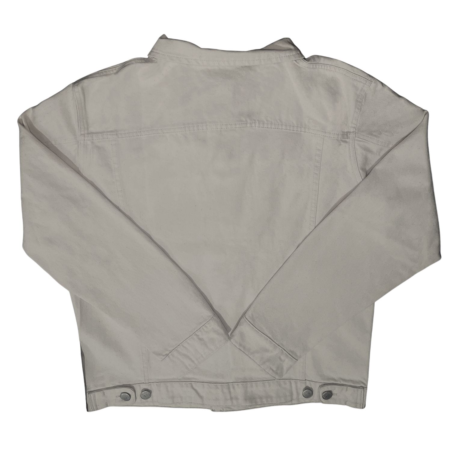 JAQUETA MASCULINA JEANS JOHN ROGER - OFF WHITE