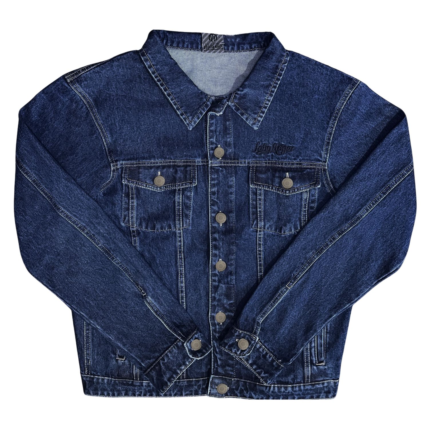 JAQUETA MASCULINA JEANS JOHN ROGER - USED SUJINHO