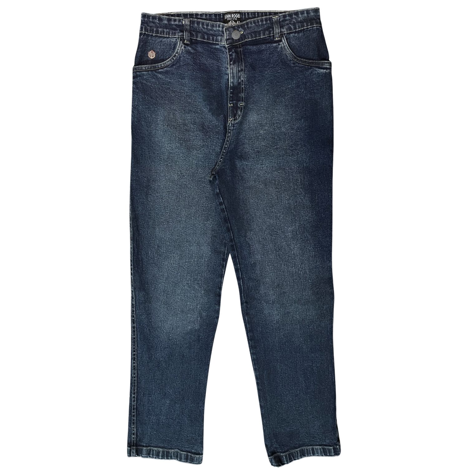 CALÇA REGULAR JEANS STRETCH JOHN ROGER - USED SUJINHO