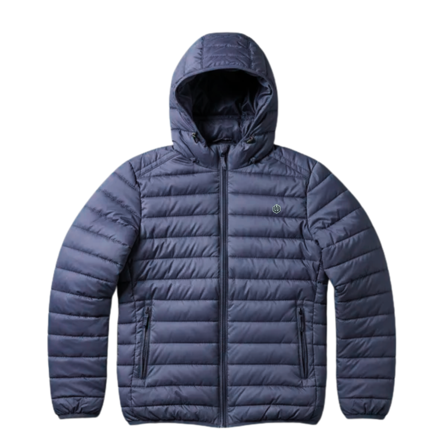 JAQUETA MASCULINA NYLON CAPUZ - AZUL