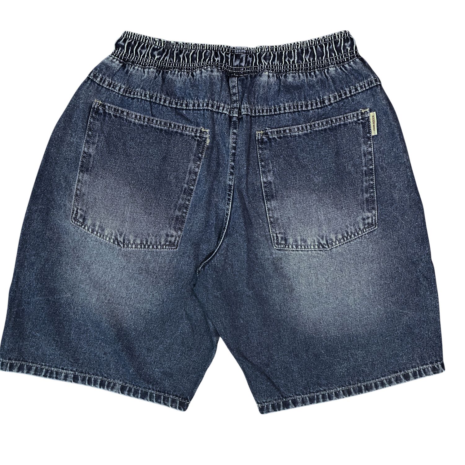 BERMUDA BAGGY JEANS ELASTICO JOHN ROGER - USED SUJINHO
