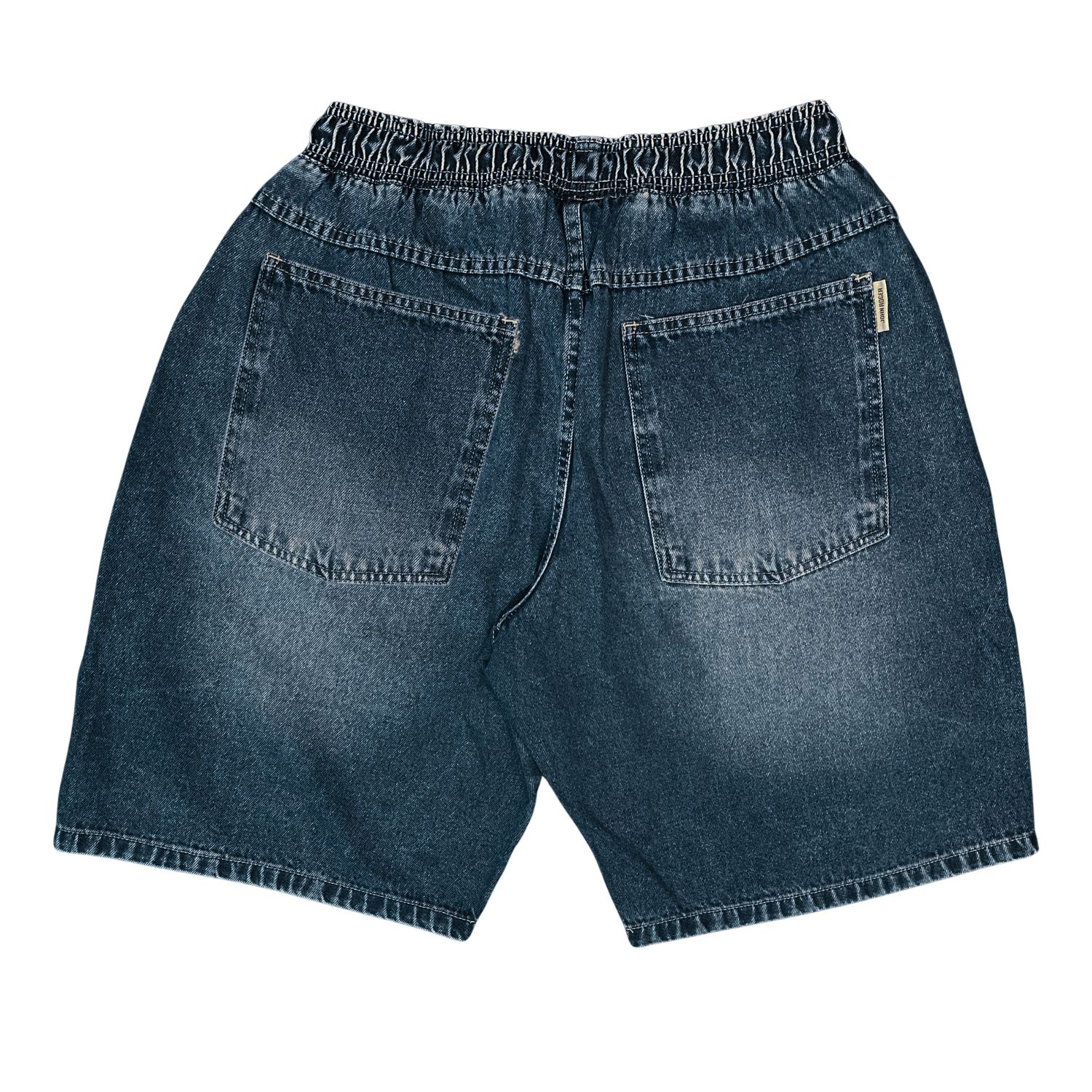 BERMUDA BAGGY JEANS ELASTICO JOHN ROGER - USED SUJINHO