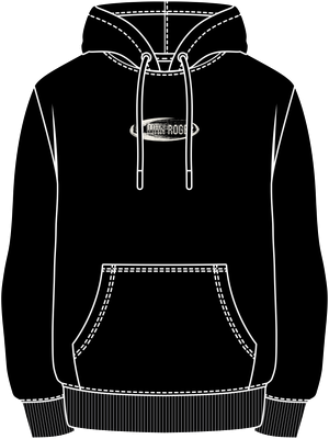 MOLETOM CANGURU DECAL - PRETO