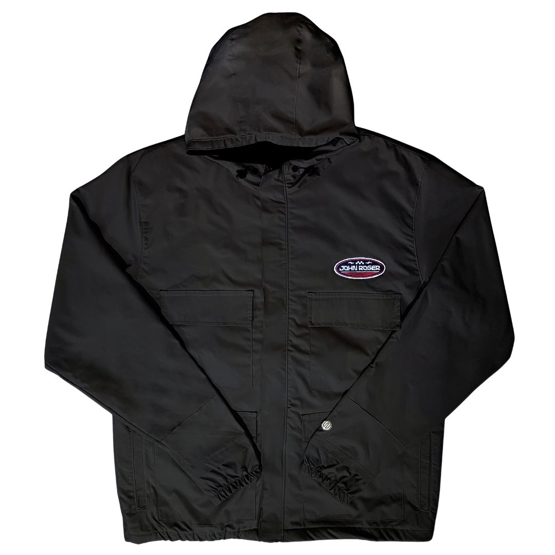 JAQUETA CARGO RIP STOP JOHN ROGER - PRETO