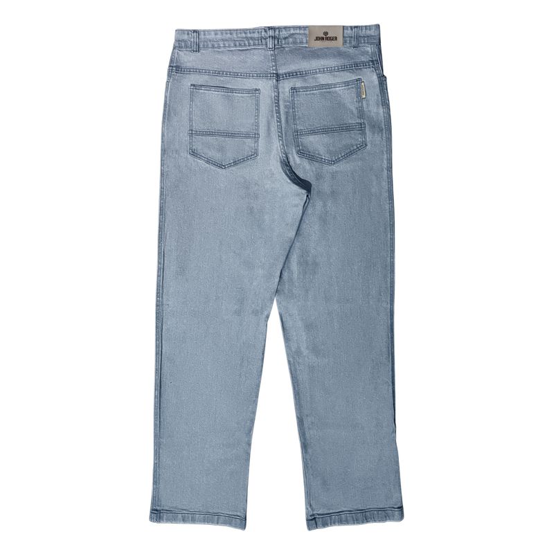 CALÇA REGULAR JEANS STRETCH JOHN ROGER - DELAVE MARMORE