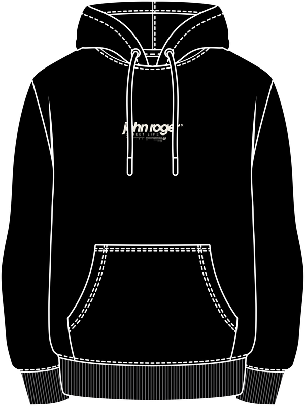 MOLETOM CANGURU NEBULA - PRETO