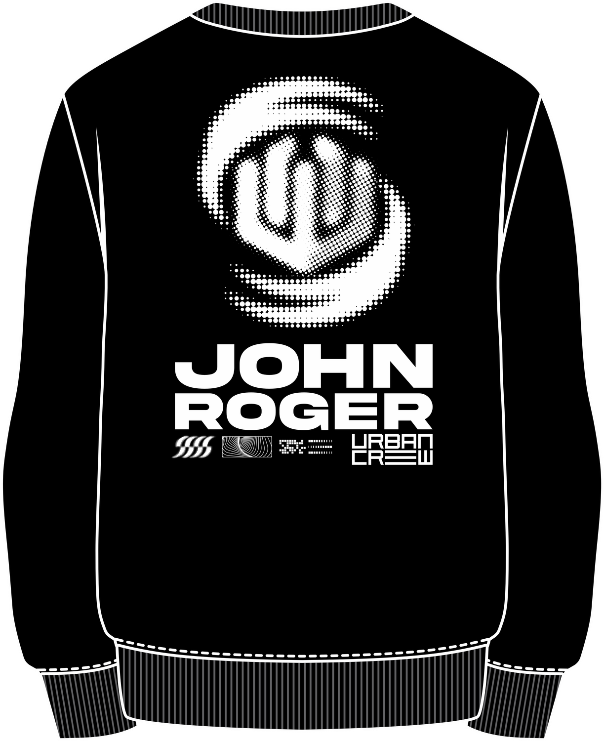 MOLETOM CARECA PORTAL - PRETO