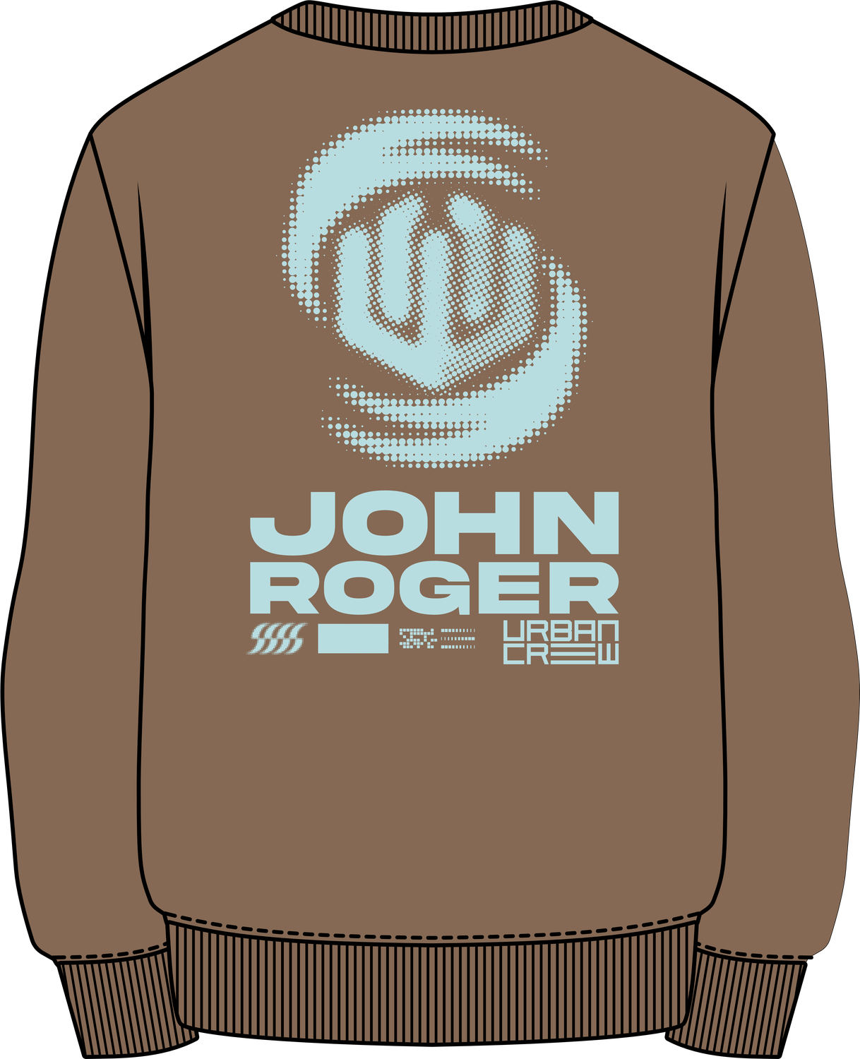 MOLETOM CARECA PORTAL - MARROM