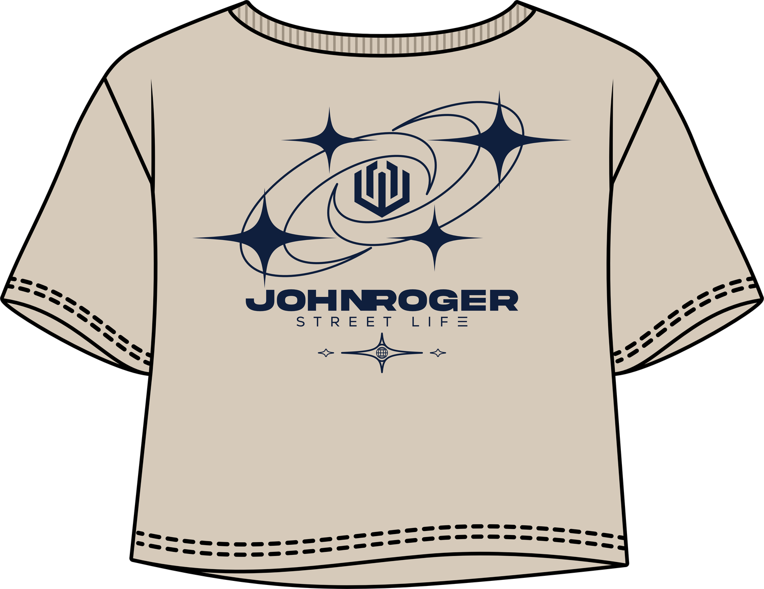 CROPPED OVERSIZED GALAXY - AVEIA