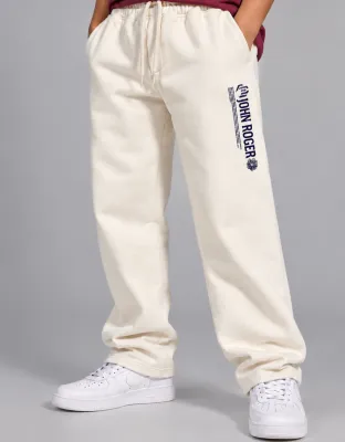 CALCA MOLETOM JUVENIL JOHN ROGER COPY - OFF WHITE