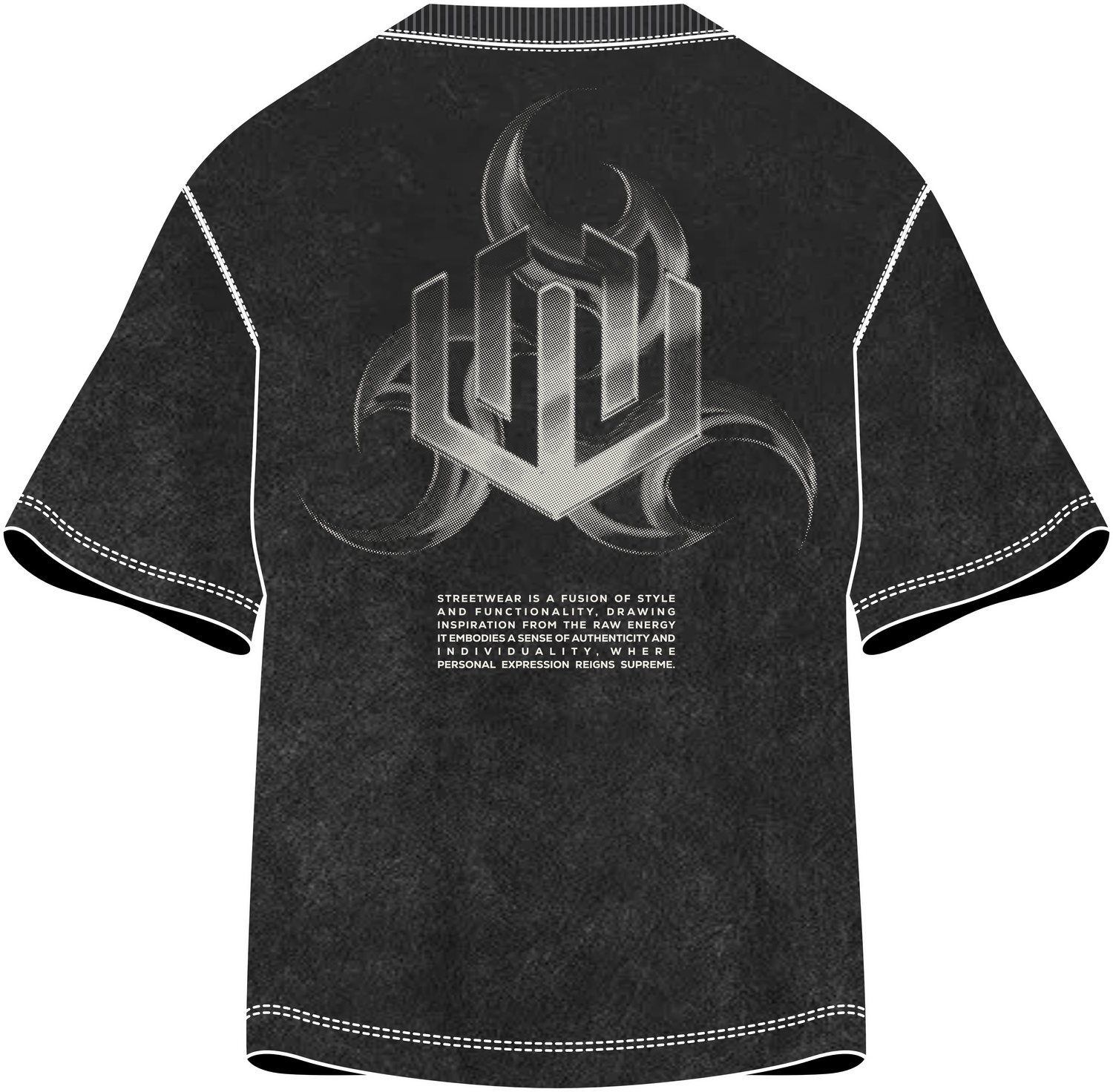 CAMISETA HEAVY OVERSIZED LAVADO JOHN ROGER