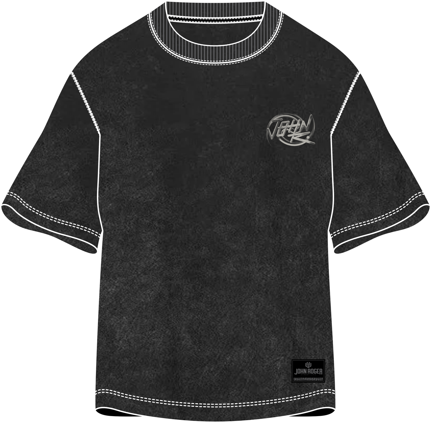 CAMISETA HEAVY OVERSIZED LAVADO JOHN ROGER