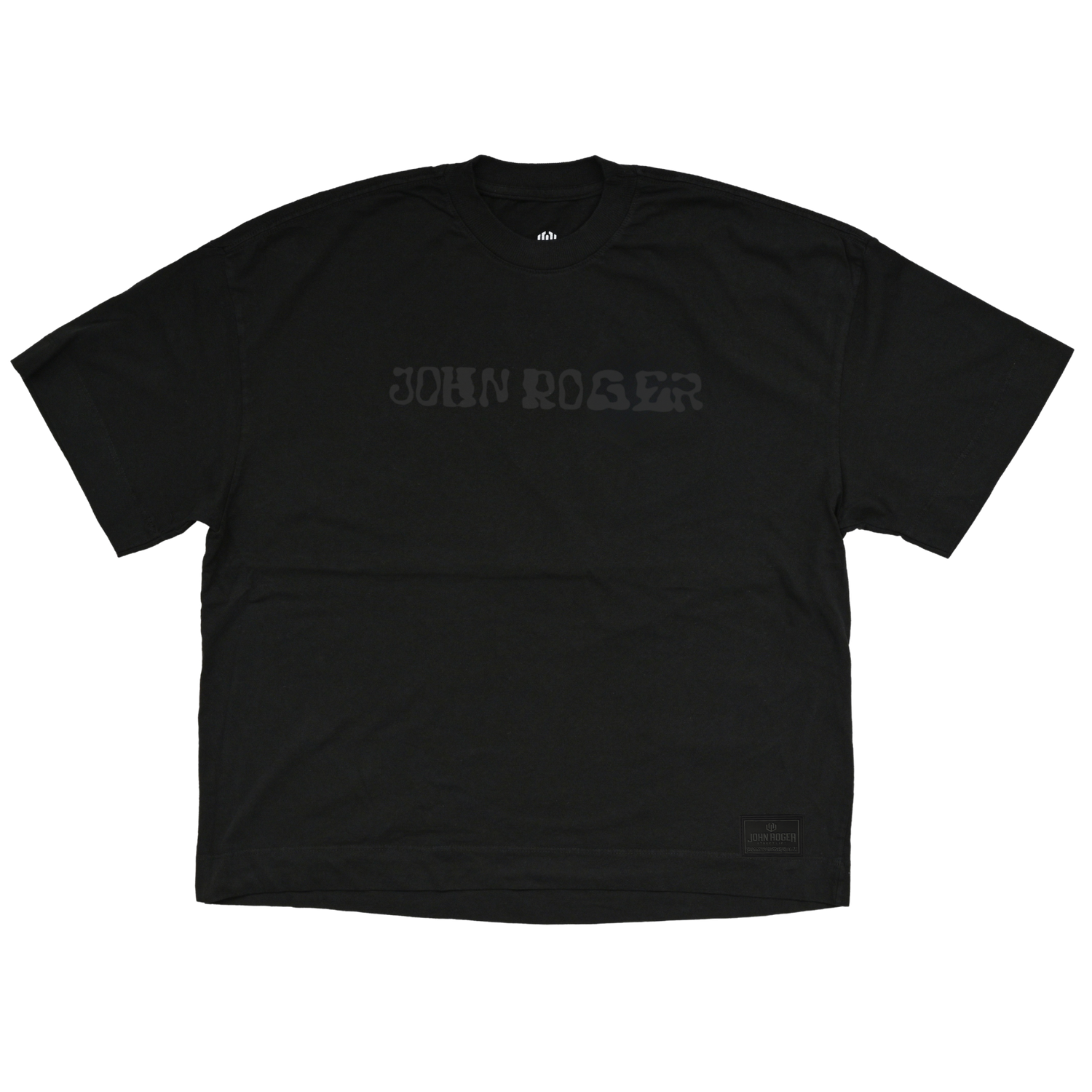 CAMISETA BOXY LAVADO JOHN DISSOLVED - PRETO