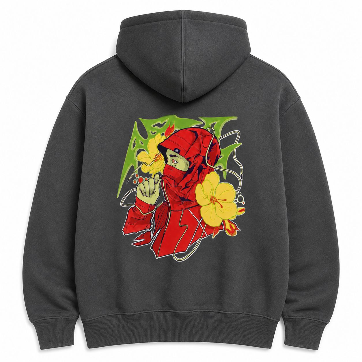 MOLETOM CANGURU HOKAGE - CINZA